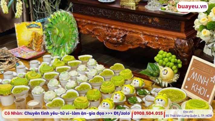 Lễ Cúng Thôi Nôi Bé Trai