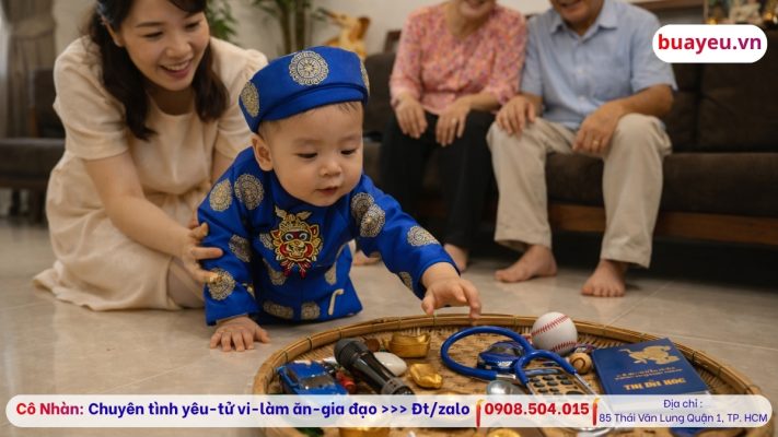 Nghi Thức Cúng Thôi Nôi Bé Trai