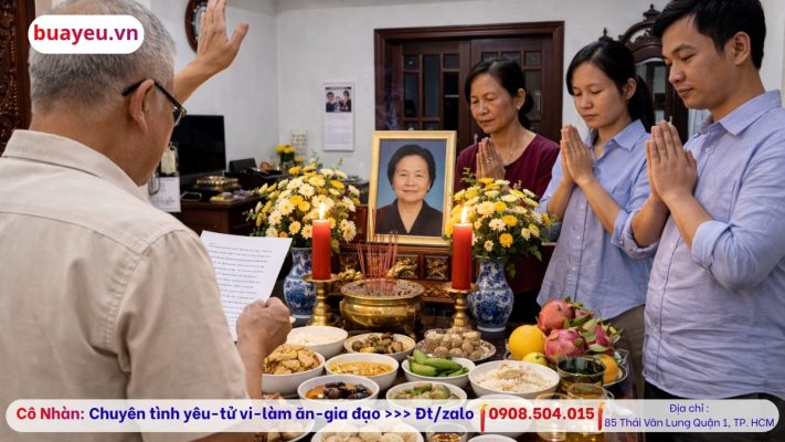 Các Bước Cúng Xả Tang Theo Truyền Thống