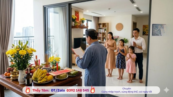 Lưu ý khi cúng nhà mới thuê