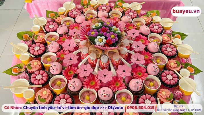 Mâm Cúng Thôi Nôi Bé Gái Gồm Những Gì?