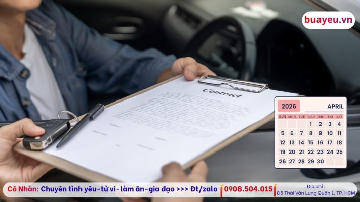 Cách Xem Ngày Tốt Mua Xe Theo Phong Thủy