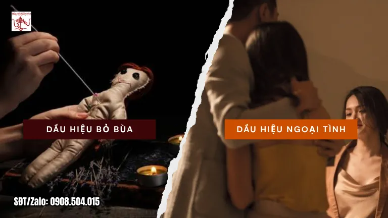 Phân biệt bị bỏ bùa yêu và ngoại tình thông thường