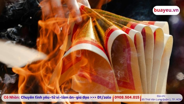 Vì sao cần đốt vàng mã đúng cách?