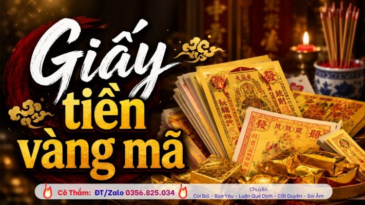 Cách sử dụng giấy tiền vàng mã