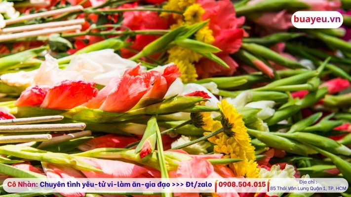 Các loại hoa cúng phổ biến nhất