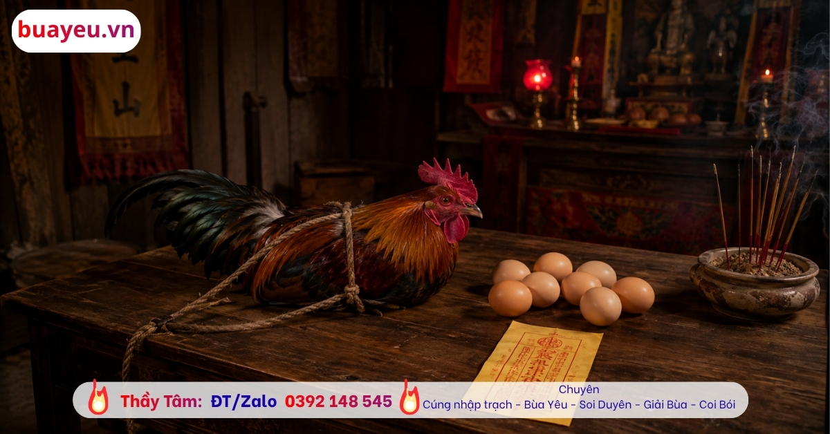 Cách giải bùa yêu bằng trứng gà hiệu quả? Thầy giải bùa có tâm tại Ninh Bình 5 Thầy bùa có tâm thường sẽ không hù dọa, vòi vĩnh tiền lễ nhiều