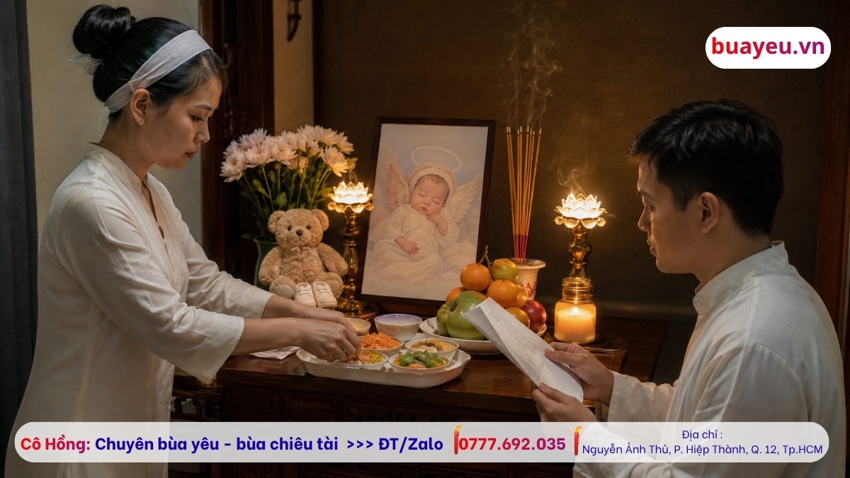 Gia đình nên cúng giỗ cho thai nhi để tưởng nhớ và ủi an linh hồn nhỏ