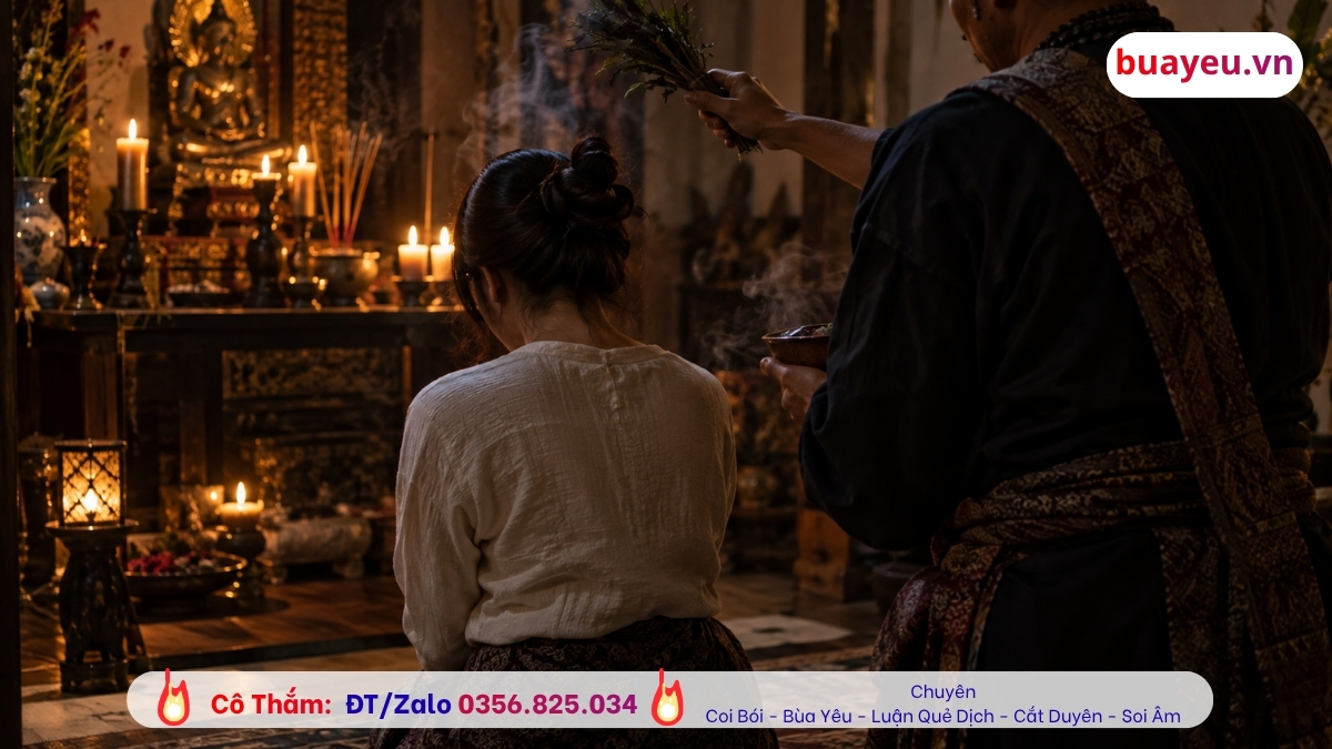 Thầy giải bùa yêu tại Đà Nẵng và những dấu hiệu nhận biết bị dính bùa 2 Thầy giải bùa yêu tại Đà Nẵng sẽ soi vía, soi duyên trước khi giải