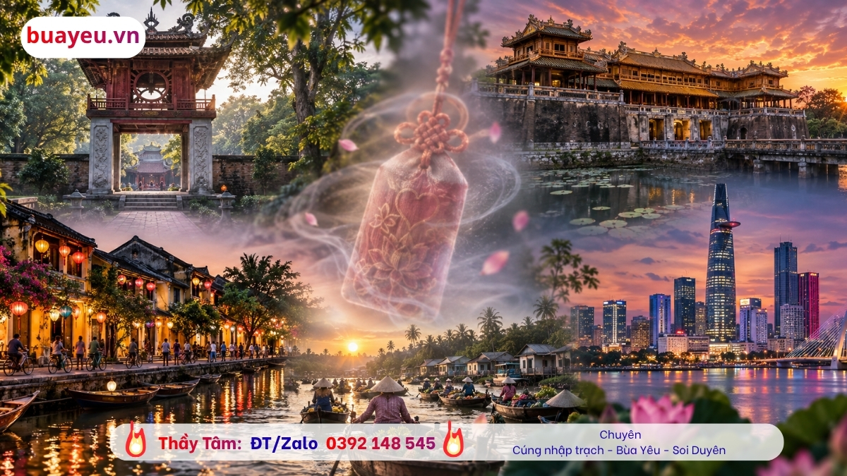 Tổng Hợp Địa Điểm Làm Bùa Yêu Tại Việt Nam Được Nhiều Người Tìm Đến 4 Địa điểm làm bùa yêu tại Việt Nam theo tỉnh thành