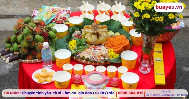 Cúng mùng 2 và 16 âm lịch hàng tháng