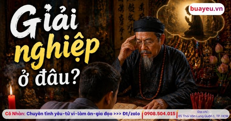 Giải nghiệp ở đâu?