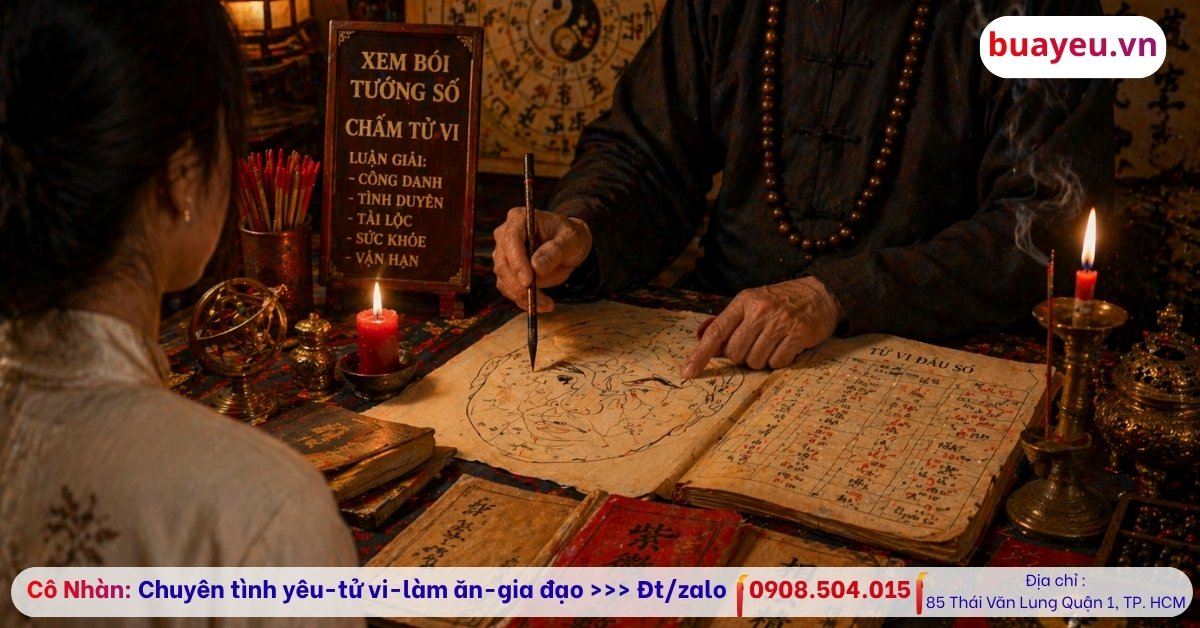 Xem bói tướng số - Chấm tử vi - Luận vận mệnh
