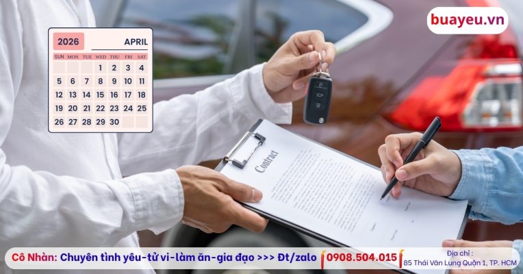 Xem ngày tốt mua xe