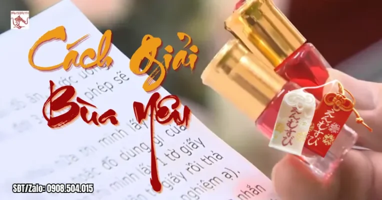 Cách Giải Bùa Yêu