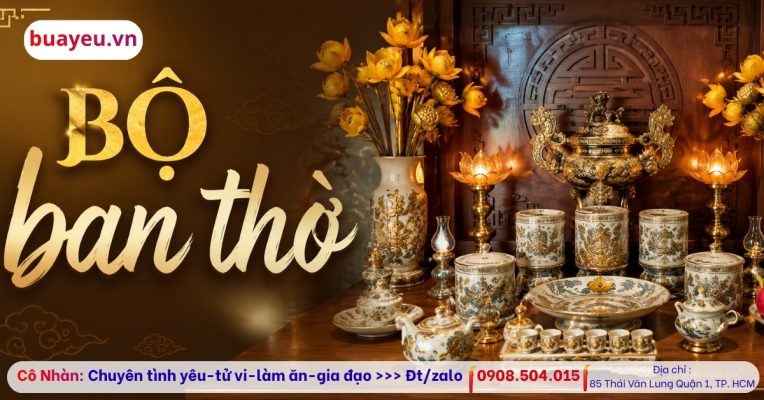 Bộ Ban Thờ Cúng Gồm Những Gì? Cách Sắp Xếp Chuẩn