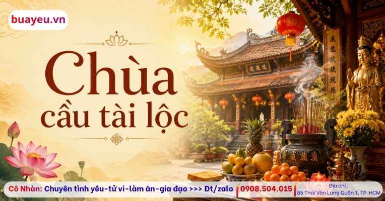 Chùa cầu tài lộc linh thiêng nhất Việt Nam: Cầu làm ăn đi chùa nào để buôn may bán đắt?