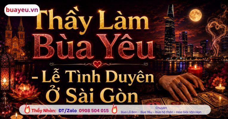 Top 9 Thầy Làm Bùa Yêu - Lễ Tình Duyên Ở Sài Gòn lâu năm - nhiều người tìm tới
