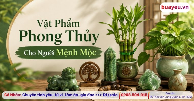 Vật Phẩm Phong Thủy Cho Người Mệnh Mộc Thu Hút Tài Lộc, Vận May