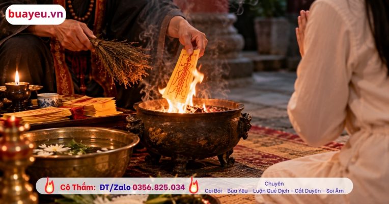 Hướng dẫn đốt vía giải vận xui cho bản thân