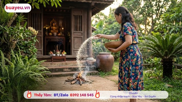 Hướng dẫn chi tiết cách xả xui bằng muối cho nữ